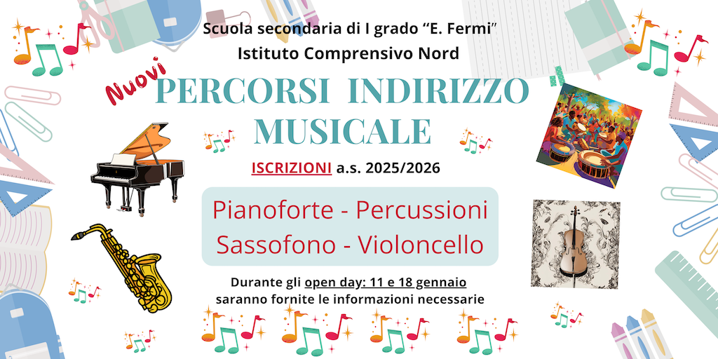 Percorsi Indirizzo Musicale 2025-2026